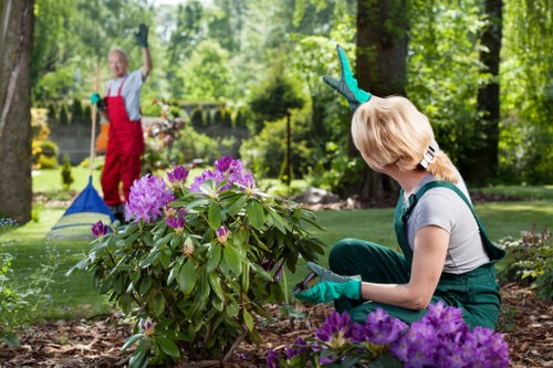 Cubic-yard landscaping quote example for mulch or soil delivery