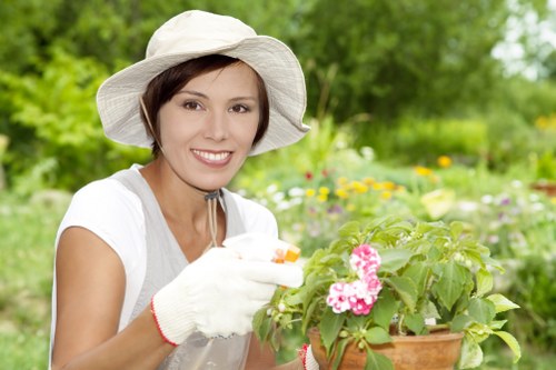 Recycling and sustainability practices supporting greener landscaping in Mortlake