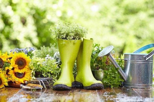 Accepted landscaping payment methods including card, PayPal, and bank transfer