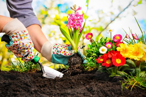 Safe and compliant Landscaping Mortlake checkout screen with multiple payment options